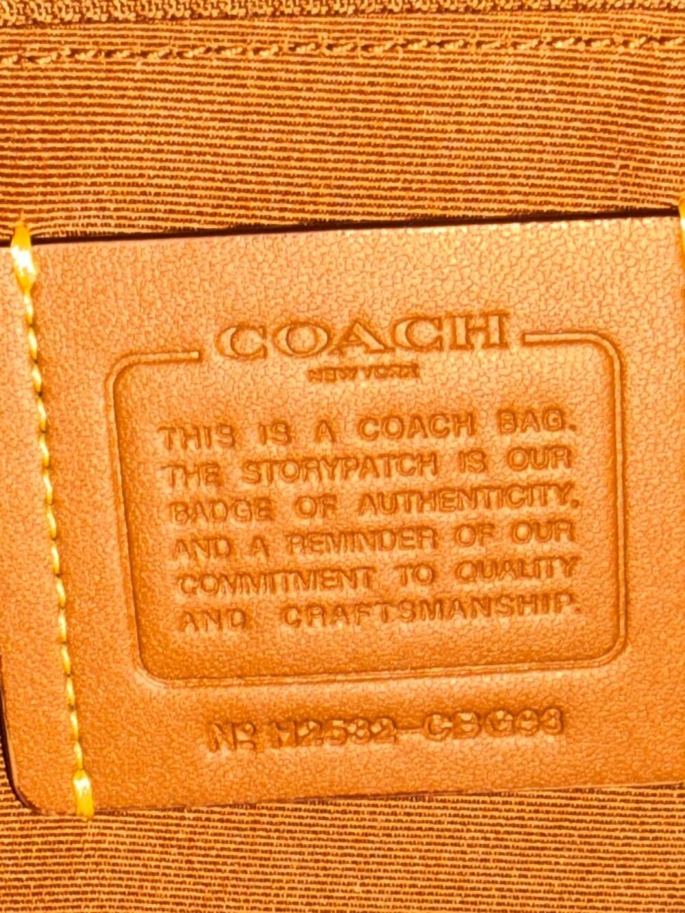 Coach Laurel Shoulder Bag Smooth Grain Leather Tan NWT Crossbody - Picture 5 of 9
